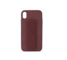 Coque Semi-rigide Magnétique Avec Support  Pour iPhone Xr - Bordeaux