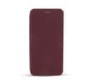 Etui Folio Soft Touch Pour Samsung A02s - Bordeaux