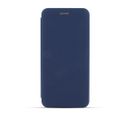 Etui Folio Soft Touch Pour Samsung A12 - Bleu