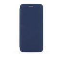 Etui Folio Soft Touch Pour iPhone 14 - Bleu