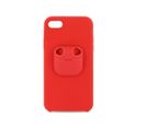 Coque Semi-rigide Ultimate Soft Touch 2-en-1 Pour iPhone 7/8/se 2020 - Rouge