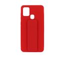 Coque Semi-rigide Magnétique Avec Support Pour Samsung A21s - Rouge