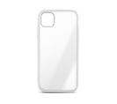 Coque Semi-rigide Color Edge Pour iPhone 12/12 Pro - Contour Blanc