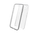 Coque Semi-rigide 360° Pour iPhone 12 Pro Max - Transparente / Grise