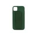 Coque Semi-rigide Magnétique Avec Support Pour iPhone 12 Pro Max - Verte