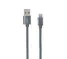 Câble Mfi Nylon / Usb-a Pour iPhone iPad 1 M - Gris Sidéral