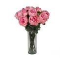 Pivoine Artificielle Roses 69cm Lot De 12