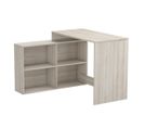 Bureau D'angle Avec  4 Cases - L111,9 Cm