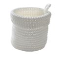 Panier Rond Maille Crochet 12x10cm