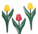 Décor Bordure Forme Tulipe Lot De 12