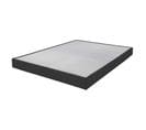 Sommier Tapissier 160x200 Omega Anthracite 2x18 Lattes