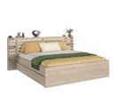 Lit Adulte Escale 180 X200 - 2 Tiroirs +tete De Lit - L235.4  X H98,2  X P216,8