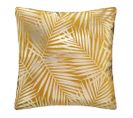 Coussin Velours Or Tropic 40x40 Cm Ocre