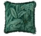 Housse De Coussin Brodée 40x40 Jungle