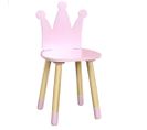 Chaise Couronne Rose