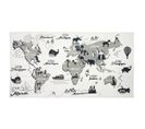 Tapis Mappemonde 70x140 Cm