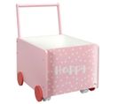 Chariot De Rangement Enfant Rose