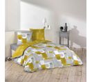 Housse De Couette 240x260 + 2 Taies Sotchi Microfibre