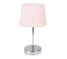 Lampe Métal Abat-jour Ajouré Cœur Rose