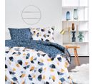 Housse De Couette 240x260 Sunshine 11.21 + 2 Taies 100% Coton 57 Fils