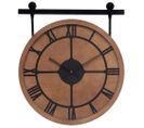 Horloge Mdf Métal Poulies Loris