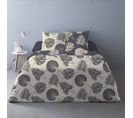 Housse De Couette 240x220 Olivia Gris + 2 Taies