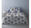 Housse De Couette 240x220 Olivia Bleu + 2 Taies