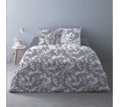 Housse De Couette 240x220 Yuka Gris + 2 Taies