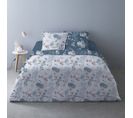 Housse De Couette 240x220 Hana Bleu + 2 Taies