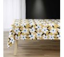 Nappe Rectangulaire 140x240 Cm Darcy Jaune Microfibre