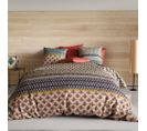 Housse De Couette 260x240 + 2 Taies Manille Coton Percale 71 Fils