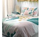 Housse De Couette 260x240 Alma + 2 Taies Coton 47 Fils