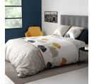 Housse De Couette 260x240 Mangae + 2 Taies Coton 57 Fils