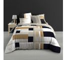 Housse De Couette 240x220 + 2 Taies Ulysse Coton Percale 78 Fils