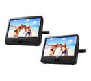 Pvs 706-50sm Lecteur Dvd Portable 7 Double Écran + Supports Appui-tête