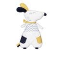 Doudou Chien En Velours Blanc