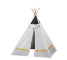 Tipi En Toile En Coton Blanc