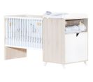 Scandi Naturel - Lit Bébé Combiné Évolutif  60x120 En 90x190