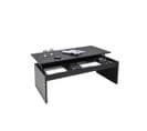 Table Basse 100cm Plateau Relevable Darwin Noir