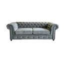 Canapé Chesterfield 2 Places / Gris