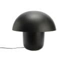 Lampe Champignon Noir 38 Cm - Amadeus