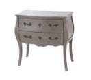 Commode 2 Tiroirs Murano Taupe