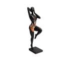 Statue Femme Éline Noire 40 Cm - Amadeus