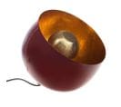 Lampe De Table Samuel Rouge 28 Cm