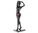 Statue Femme Romane Noire 40 Cm