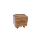 Table De Chevet En Manguier 2 Tiroirs L50 - Dove