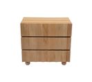 Commode En Manguier 3 Tiroirs L80 - Dove