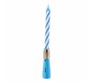 Bougie D'anniversaire "musicale" 12cm Bleu