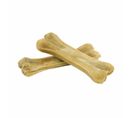 Lot De 2 Os à Mâcher Pour Chien "peau De Vache" 11cm Beige