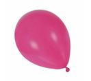 Lot De 10 Ballons En Latex "gonflables" 30cm Fuchsia